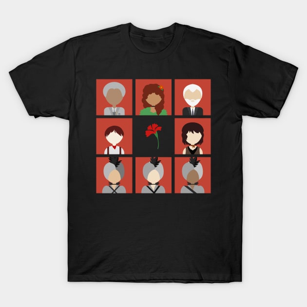 Hadestown Icons T-Shirt by byebyesally